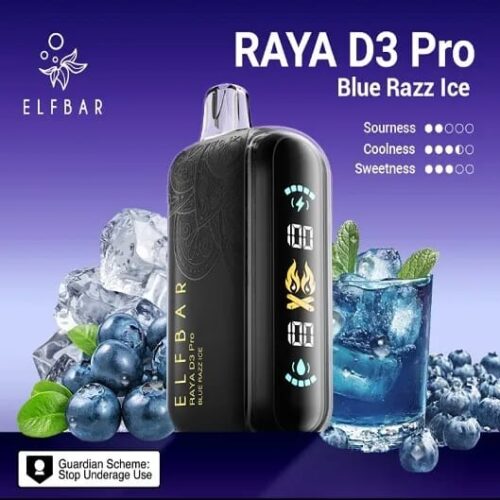 5.jpeg Elf Bar Raya D3 Pro 30K Blue Razz Ice