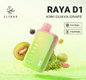 Elfbar-Raya-D1-Kiwi-Guava-Grape_1600x_crop_center-1.jpg ELF BAR RAYA D1 – Kiwi Guava Grape